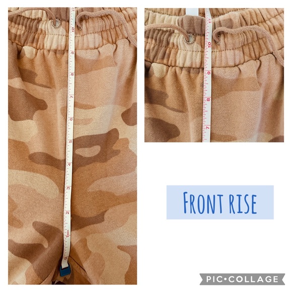 Fabletics Forever Fleece Athleisure Set in Latte Camo Print - Women’s Small - Picture 7 of 11